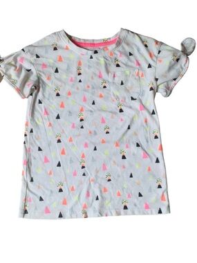 Cat & Jack Size Small Girls Short Sleeve Shirt